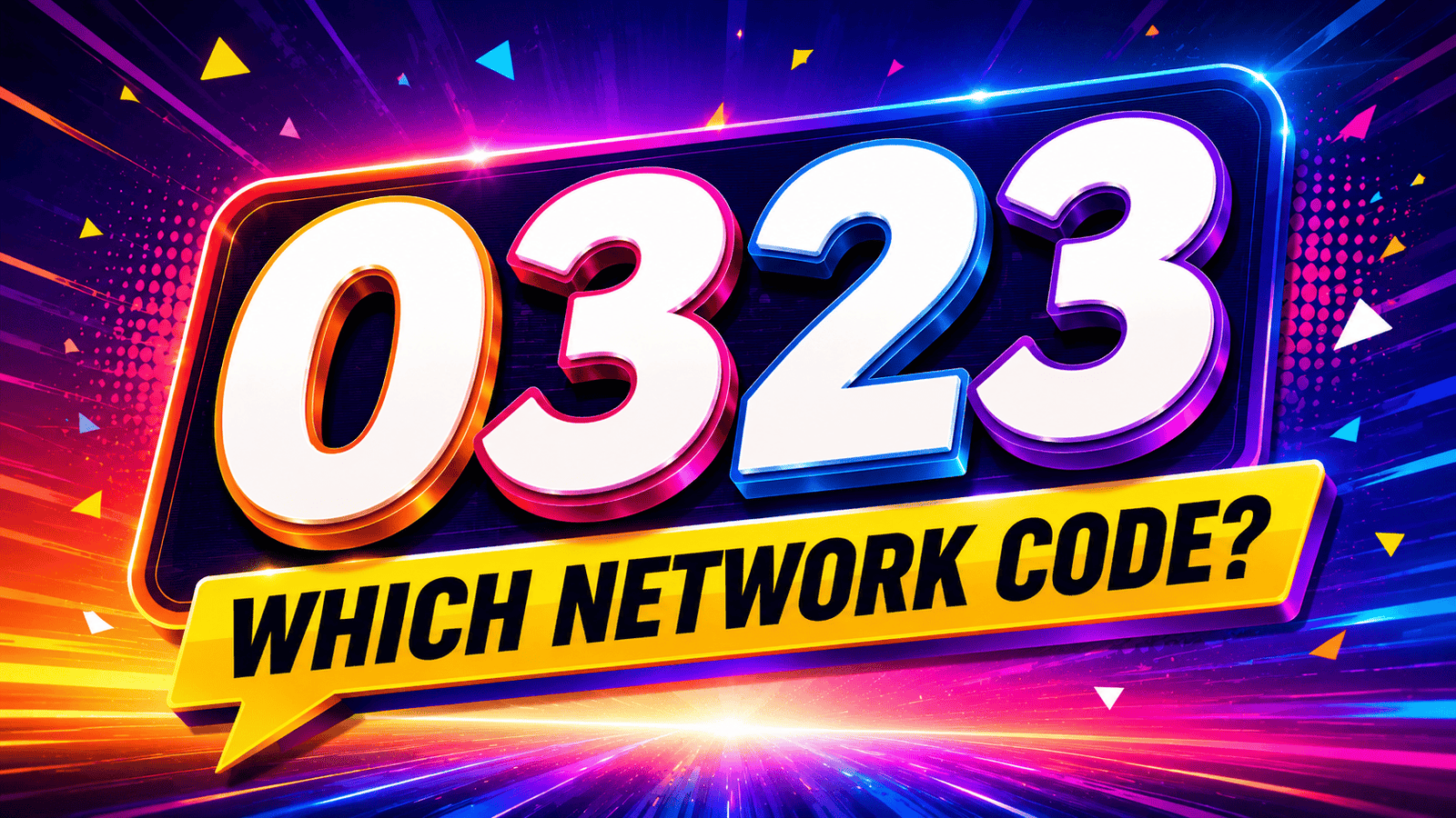 0323 which network code