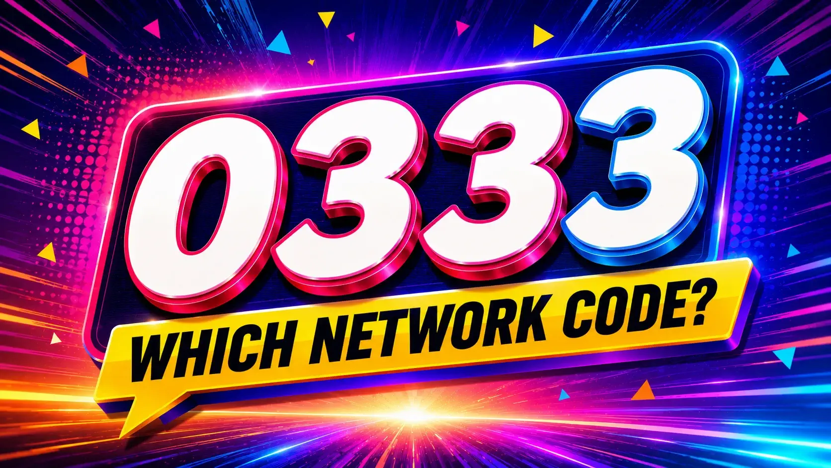 0333 which network code