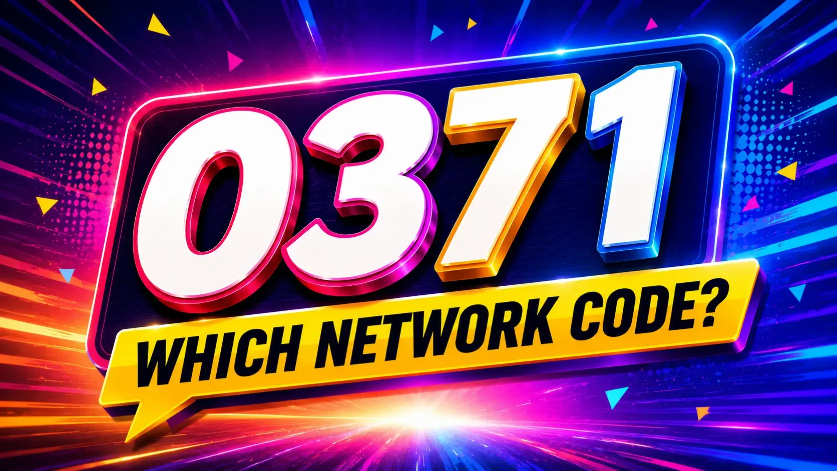 0371 which network code in pakistan