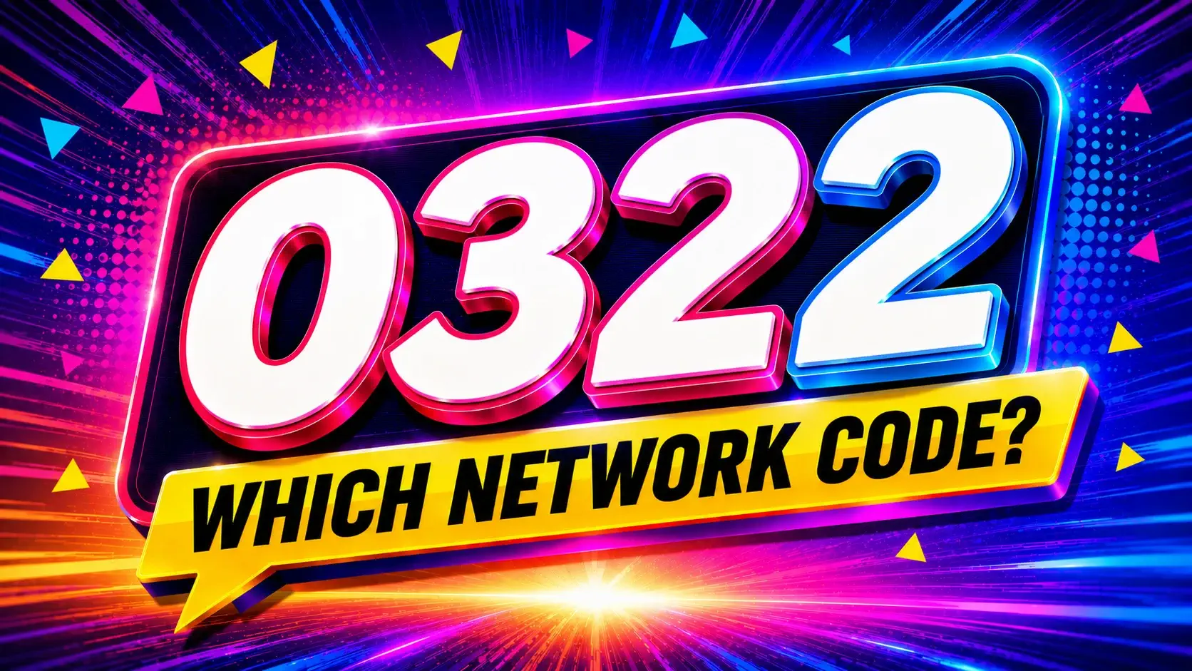 0322 which network code in pakistan