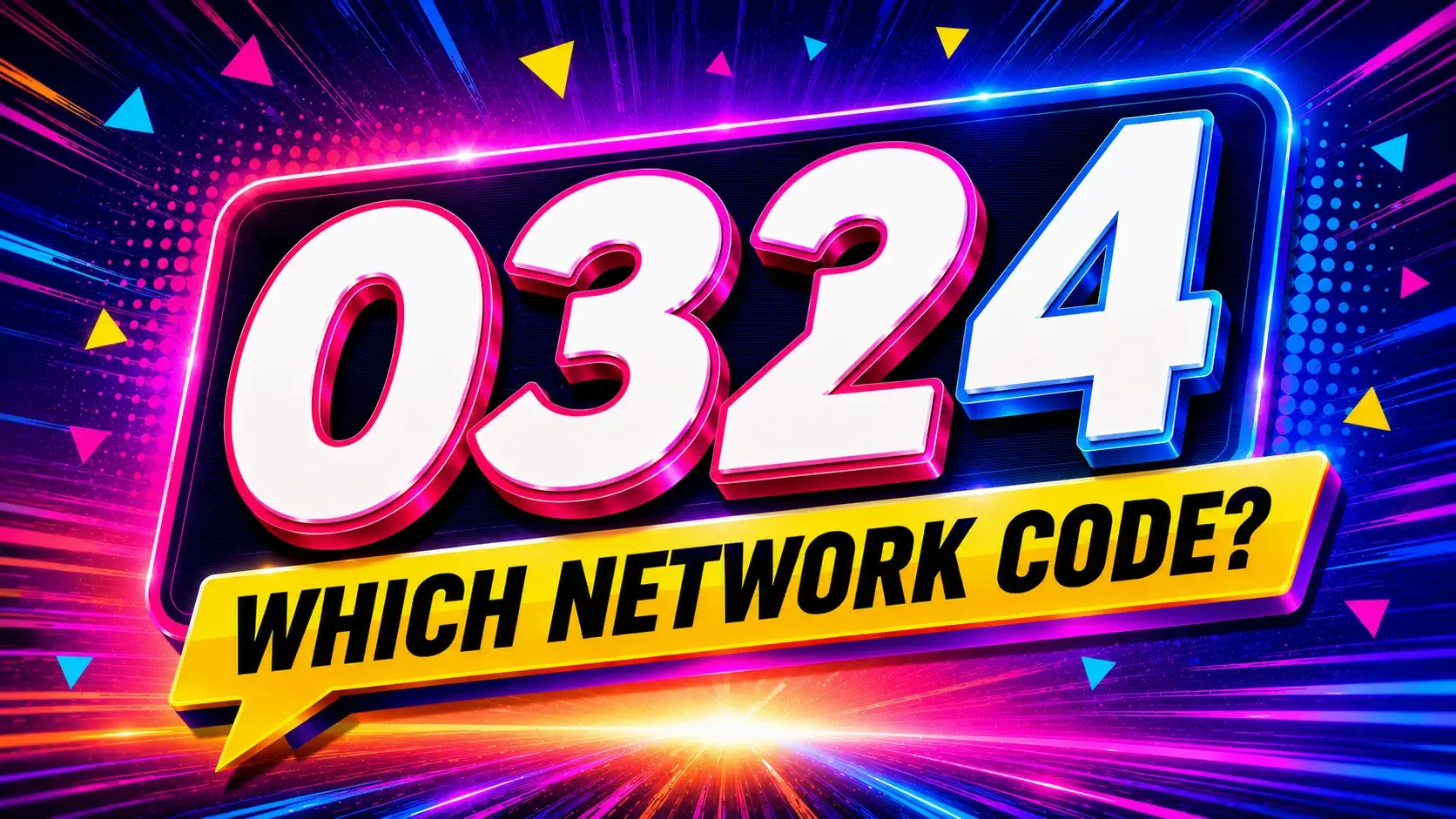 0324 which network code in Pakistan