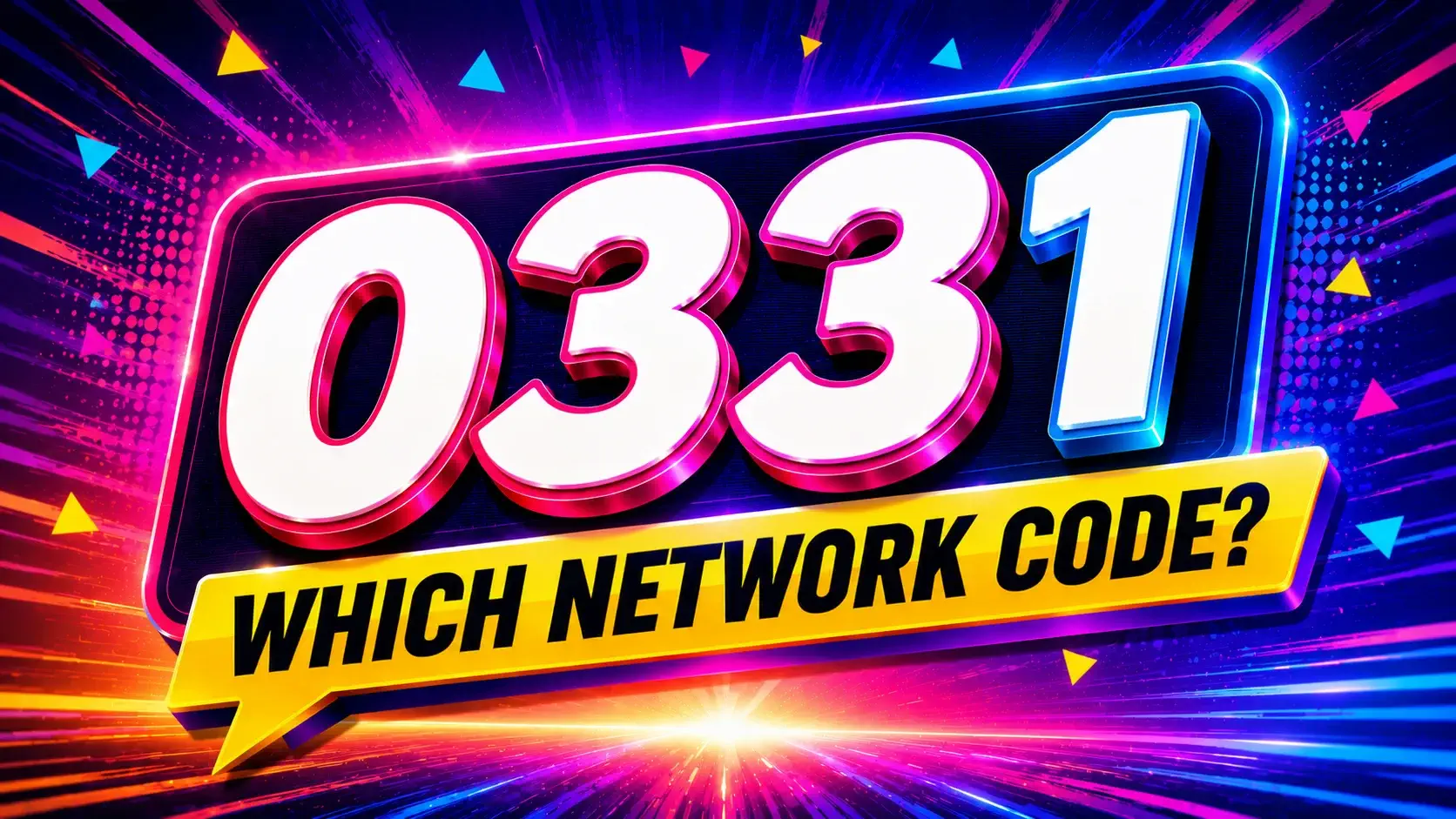 0331 which network code in Pakistan